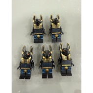 Le Go Minifigure Anubis Pharaoh Conquest Genuine (Read description carefully)