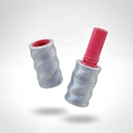 [BLUE LABS] Inhaler Case Ripple Grip Model Wave Shape Easy To For Peppermint Field | 3D Print