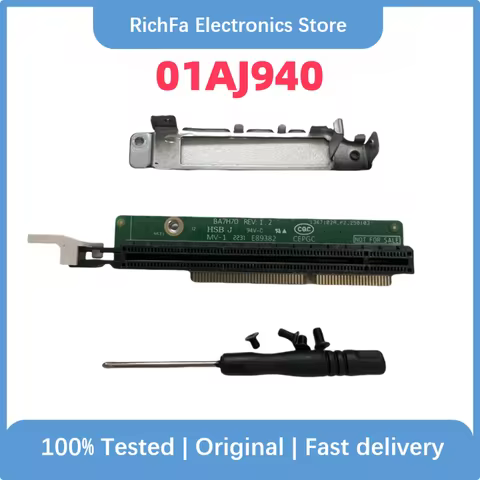 For Lenovo ThinkCentre M920x m720q ThinkStation P330 PCIE16 Riser Card 01AJ940 100% Tested Fast Ship