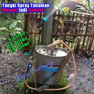 Tangki Sprayer Semprot Air Elektrik 5 Liter Semprotan Hama Tanaman