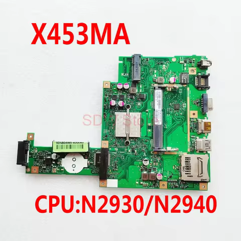 X453MA Mainboard For ASUS X453MA X453M X403M F453 Notebook X453MA Laptop Motherboard N2930/N2940 CPU