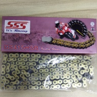 SSS CHAIN GS 415-114/122/132L(HALF GOLD)/RANTAI SSS 415