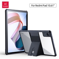 Xundd Tablet Case For Xiaomi Redmi Pad With Airbag Shockproof Transparent With Concealble Stand Case