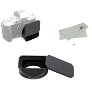 [ Used Camera  lens  ] JJC Metal Square LH-XF27 Lens Hood + Hood Cap for Fujifilm Fujifilm Fujinon X