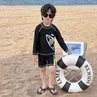 LEO.MAN 2-Piece Boys' Swimsuit Shirt + Drawstring Pants Model A8103
