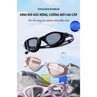 [WIDE ANGLE HD] YOUYOU Soft Silicone Swimming Goggles - Face-hugging, Clear Vision