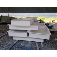 [Free Shipping]Fiberglass Tank 5'x2.5'x1.5' for goldfish or KOI size Ikan Kolam Fiber