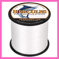 Hercules PE Line Fishing Line, 4-Strand Braid, 15 Colors, Fishing Line for Long Casting, PE X4 Line,