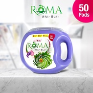 ROMA Laundry Capsule 50s(ALL IN ONE) **JASMINE flavour 99.9% ANTI-BACTERIAL