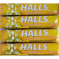 HALLS Candy | Choose Your Flavor | Mint / Extra Strong / Honey Lemon / Blueberry  | 34g Per Stick