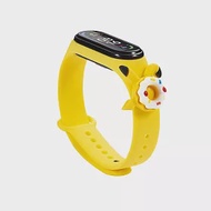 小米手環5/小米手環6/小米手環7卡通系列腕帶錶帶 11.甜甜黃圈