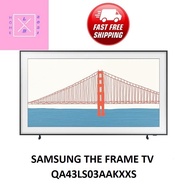 SAMSUNG QA43LS03AAKXXS 43INCH 4K QLED FRAME TV , COMES WITH 3 YEARS SAMSUNG WARRANTY , SELECT YOUR PREFERRED BEZEL , 1 CONNECT BOX + SLIM WALLMOUNT , HOT SELLING MODEL . 43LS03A .