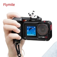 Flymile Grip for DJI Osmo Action 5 Pro/4/3,Xplorer Grip,Aluminum Alloy Cage & Handle Combination Kit