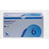 NOVOFINE NEEDLES 31G 6mm (Exp:2027)