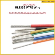 UL1332  PTFE Tinned Copper Wire 20AWG/22AWG/24AWG/26AWG/28AWG  Plastic Insulated High Temperature El