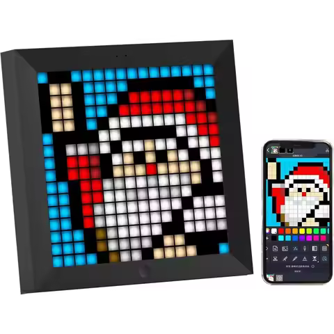 LED Pixel Display 32x32 LED Panel Lights Pixel Art Digital Picture Frame APP Control DIY for Gaming 