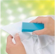 สบู่ซักผ้าขาวญี่ปุ่น สบู่ซักผ้าขาว สบู่ซักผ้า สบู่ขจัดคราบ ของแท้ญี่ปุ่น Saha sale 1 piece Shirt Collar Cuff Scouring Soap Cleaning Detergent Stain Remover Clean Laundry Soap Blue 100g Made in Japan