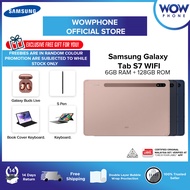 [READY STOCK] Samsung Galaxy Tab S7 (Wifi Only) Original Tablet  (6GB RAM + 128GB ROM) 1 Year Warranty By Samsung Malaysia!! INCLUDES 4 FREEBIES!!!!