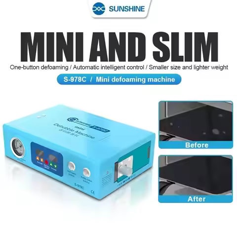 SUNSHINE SS-978C Bubble Remover Machine Screen OCA Autoclave Debubbler For 7 Inch LCD Curved Screen 