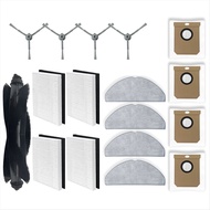 For Eufy G50 Hybrid L60 Hybrid / L60 Hybrid SES Vacuum Parts Main Side Brush Hepa Filter Mop Cloth D