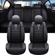 1 Set 5-seater Car Seat Cushion Full Coverage Automotive Seat Cover for Mazda CX-3 MX-3 MX-5 Atenza 
