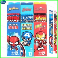 GC4 Disney Marvel HB pencil Iron Man Writing pens for primary school children Eraser pencil CG4