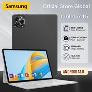 Samsung Tab M15 12GB + 512GB Android 13 แท็บเล็ต 13.0 นิ้วโรงงานเดิมขาย 2024 แท็บเล็ตเด็กใหม่ล่าสุด Phablet กับ 2 ซิมการ์ดเกมห้องเรียนออนไลน์บอร์ดธุรกิจบลูทู ธ 5.0 การเรียนรู้แท็บเล็ต COD