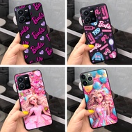 Casing Iphone 11 Pro Max 12 Pro Max 12 Mini Phone Case Barbie Cartoon Cute Silicone Matte Shockproof Color Cover