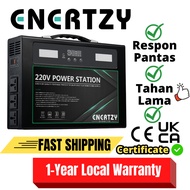ENERTZY Portable Power Station 350W/650W/1000W AC 220V Output Emergency Power Supply Solar Powerbank