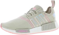 NMD_R1 Womens Shoes Size 8, Color: Brown/Aqua/Pink-Brown