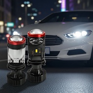 Y7D LED H4 Bi-Beam Headlight Bulb CSP Chips Mini Projector Lens Turbo Fan Mentol Lampu Hadapan LED H