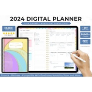 Digital Planner 2024 | Planner Template Bundle |
