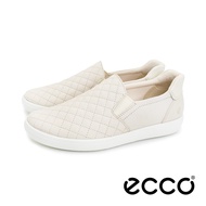 ecco (Women) SOFT 7 W Women's Genuine Leather Easy-To-Wear Take-Off Sneakers Shoes-White