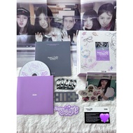 illit-Super Real me (Real ver.) Empty Album Complete Items Except Cards