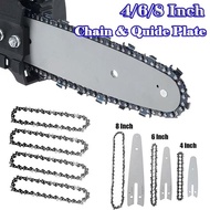 4 inches / 6 inches / 8 inches / 12 inches, cordless chainsaw chains and Guide plate,Chain saw parts