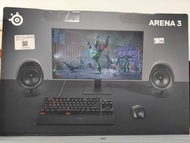 💥聖誕禮物1000蚊內💥全新 電競名牌 steelseries arena3 藍牙2.0喇叭 AUX 電腦喇叭  不設售後