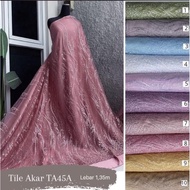 Ethnic Tille with Vines Leaf Motif