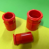 ♣ ✢ PVC ORANGE PIPE CONNECTOR 1/2" 3/4" 1"