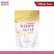 SNAIL WHITE สเนล ไวท์ วิป โซป โกลด์ 100 กรัม WHIPP SOAP GOLD 100g. สบู่ตาข่าย ทำวิปโฟม