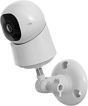 Holicfun Wall Mount for Eufy Security Indoor Cam E30/C220/C210, 360° Adjustable, White