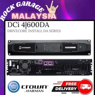 Crown DCi 4|600DA Power Amplifier with Dante ( DCi-4|600DA / DCi4|600DA )