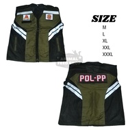 TASLAN SATPOL PP VEST made of TASLAN material