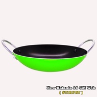 Maxim Wajan Teflon New halania Wok 26 cm | Stirfry Halania Anti lengket - hijau
