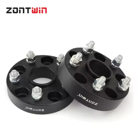 2Pieces PCD 5x114.3 CB 66.6 or CB=54.1mm 20/25/30/35/40mm Aluminum Wheel Spacer Adapter 5 Lug SUIT F