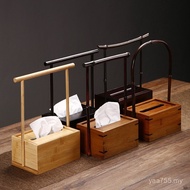 Box Box Tissue Box Simple Hotel Bamboo Products Zen Paper Box Supplies Living Room Napkin Paper Pape