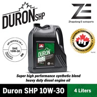 Petro Canada 10W30 Duron SHP Diesel Semi Synthetic Engine Oil 4L API CK4 | SN HDEO Heavy Duty