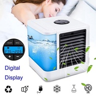 【Air Cooler】 USB Mini Portable Aircon Air Conditioner Standing Fan Desk Light Purifier Humidifier Wi