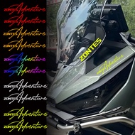Zontes Logo Stickers Reflective Motorcycle Head Front Body Windshield Waterproof Vinyl Decals for Zo