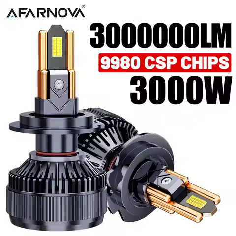 3000W H7 H1 LED Headlight Canbus 3000000LM Led Car Lamps H4 H11 H8 9005 9006 HB3 HB4 Fog Lamps Car L