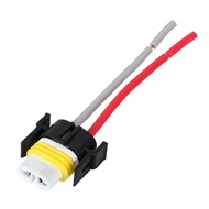 H8/H11/H16 Ceramic socket H11 Headlight Fog Light Bulb Holder Connector Wiring Harness Socket Wire 8
